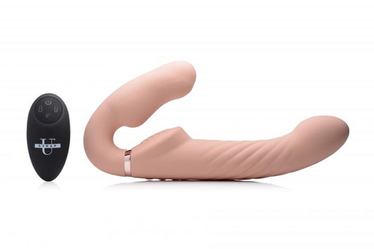 Swirl Vibrating Strapless Strap-On Swirl Vibrating Strapless Strap-On - UABDSM