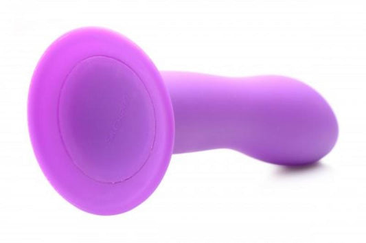 Flexible Silicone Dildo - Purple - UABDSM