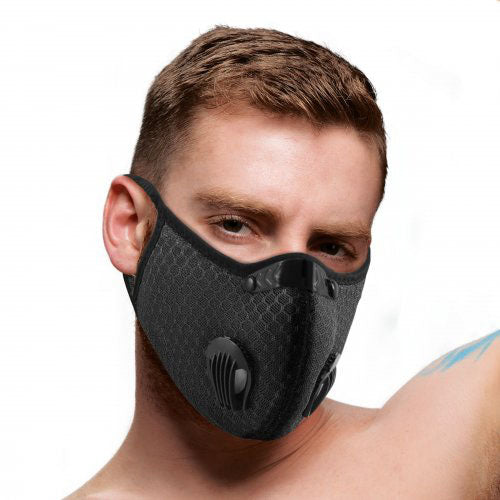 Master Series Quarantined Black Fashion Face Mask - UABDSM