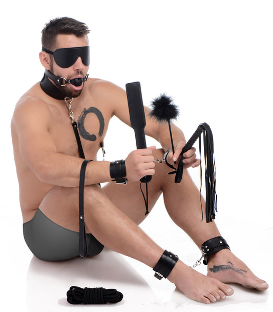 Deluxe 10 Piece Bondage Set - UABDSM