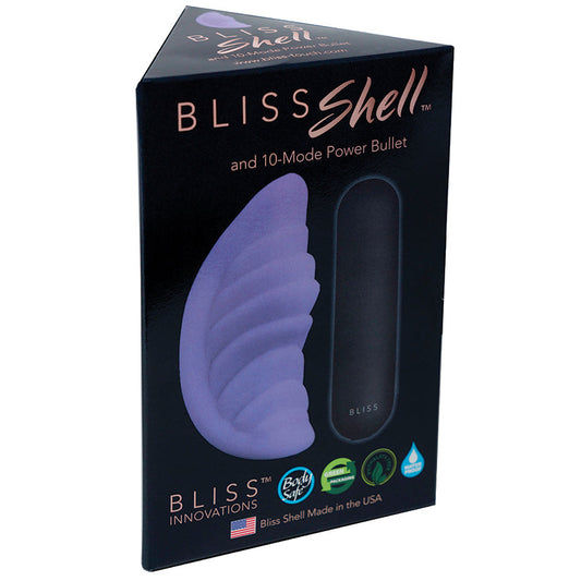 Bliss Shell & Power Bullet-Violet Bliss Shell & Power Bullet-Violet - UABDSM