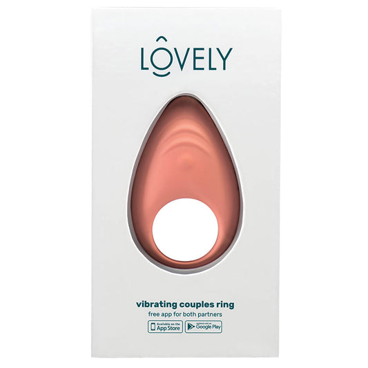 Lovely 2.0 Rechargeable Vibrating Couples Ring-Soft Pink - UABDSM