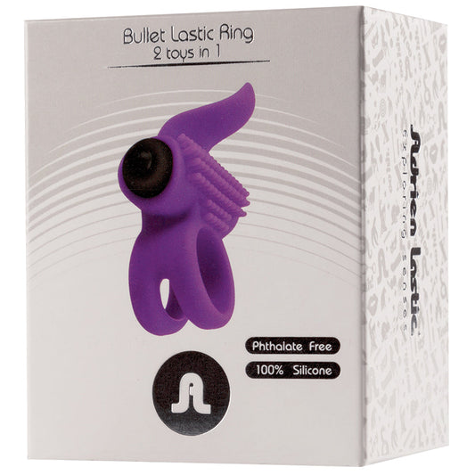 Adrien Lastic Bullet Ring-Purple Adrien Lastic Bullet Ring-Purple - UABDSM