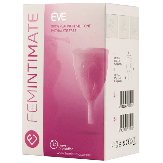 Femintimate Eve Menstrual Cup-Pink S Femintimate Eve Menstrual Cup-Pink S - UABDSM