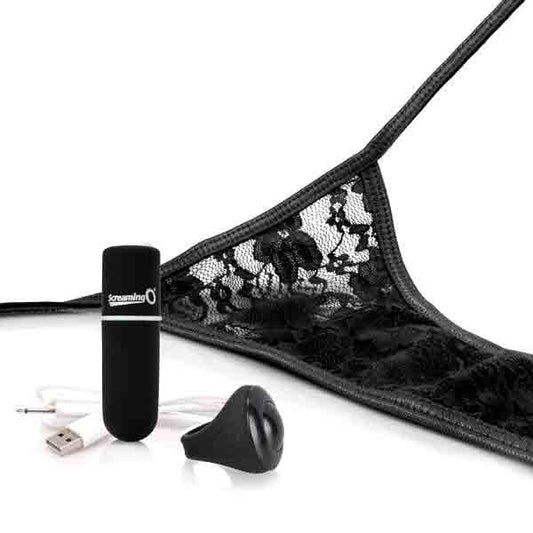 Screaming O My Secret Charged Black Remote Control Panty Vibe Screaming O My Secret Charged Black Remote Control Panty Vibe - UABDSM