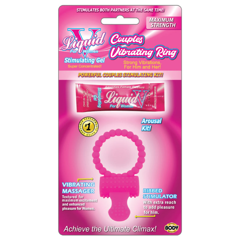 Liquid V Couples Vibrating Ring Kit - UABDSM