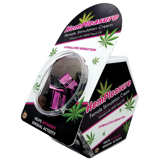 Hempleasure for Women Sample Packet 50 Pc Fish Bowl Display Hempleasure for Women Sample Packet 50 Pc Fish Bowl Display - UABDSM