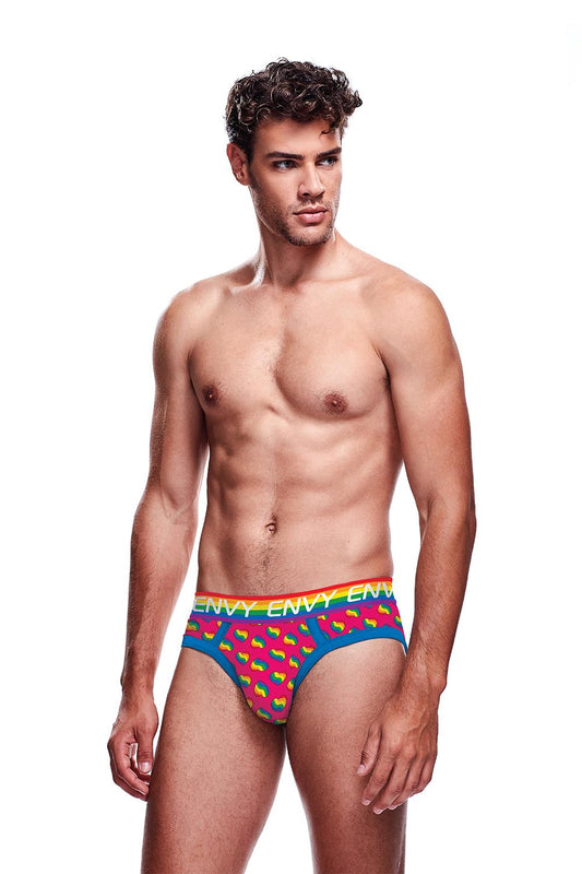 Rainbow Hearts Brief M/l Rainbow Hearts Brief M/l