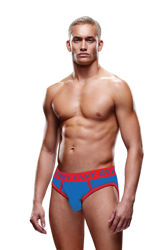Solid Envy Jock Blue Red M/l Solid Envy Jock Blue Red M/l