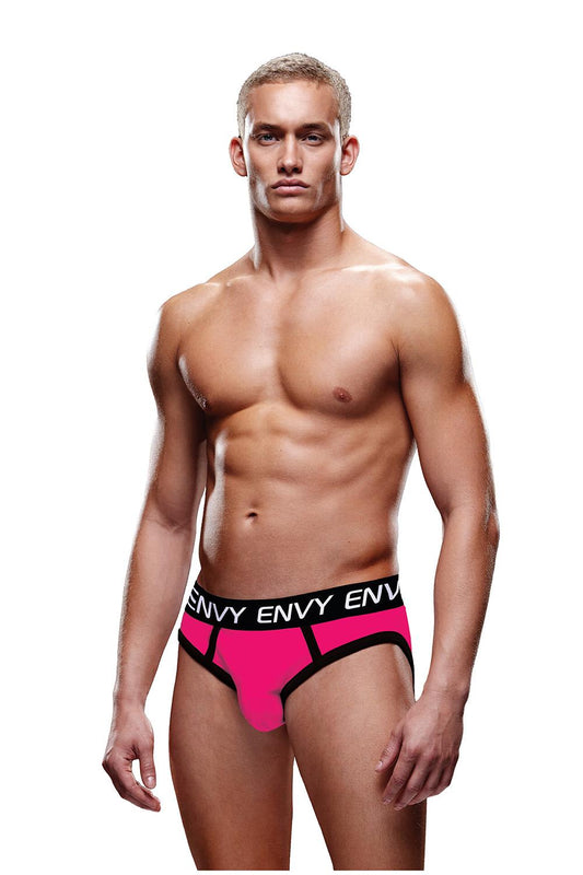 Solid Envy Jock Pink Black M/l Solid Envy Jock Pink Black M/l