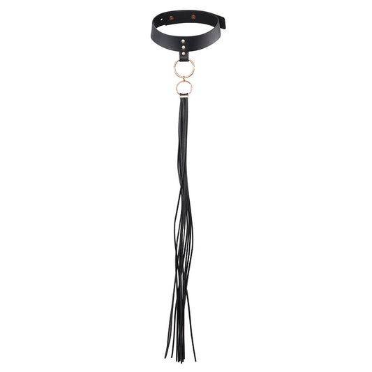Bijoux Maze Tassel Choker-Black Bijoux Maze Tassel Choker-Black - UABDSM