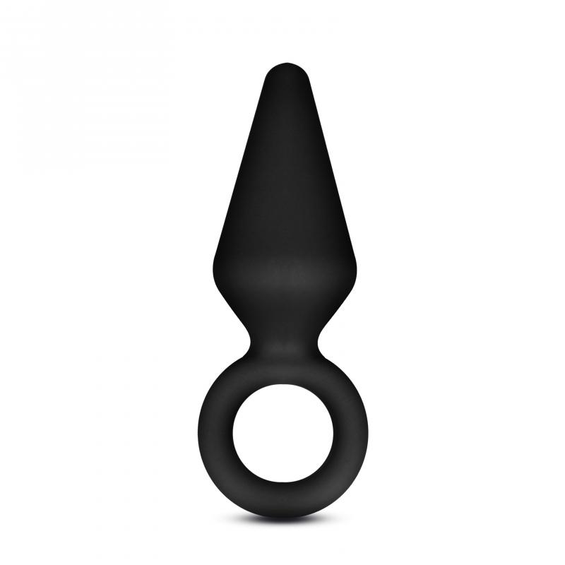 Anal Adventures Platinum - Silicone Anal Plug - Small - UABDSM