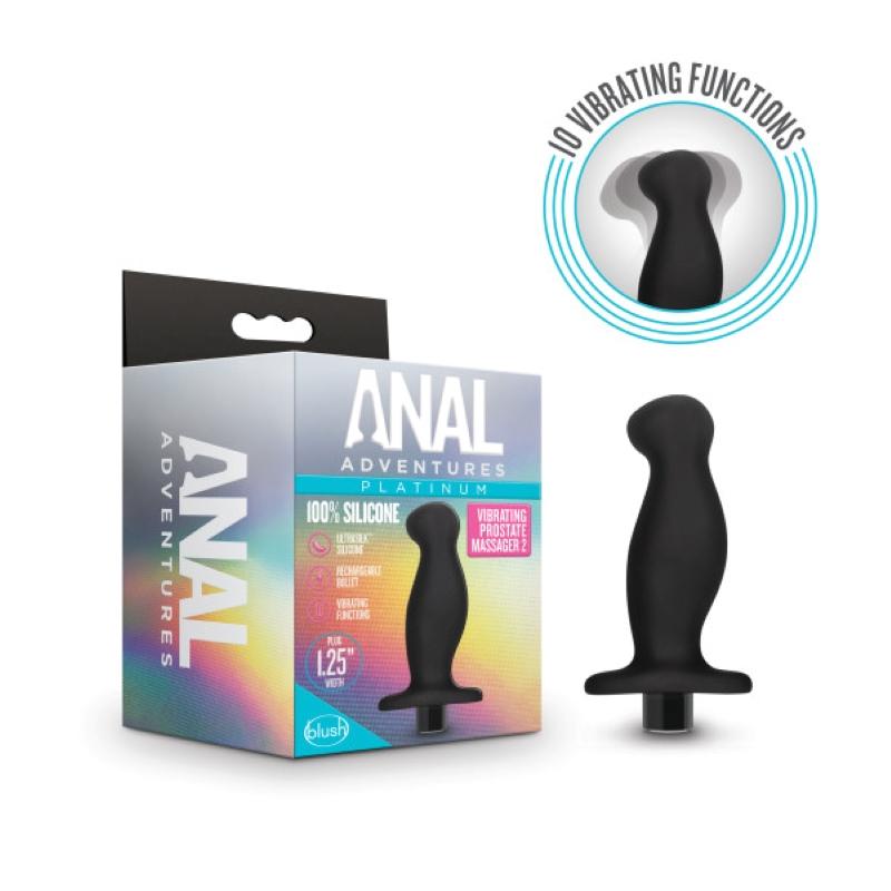 Anal Adventures - Platinum - Vibrating Prostate Massager 02 - UABDSM
