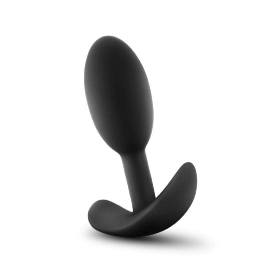 Anal Adventures Platinum - Silicone Vibra Slim Plug - Small - UABDSM