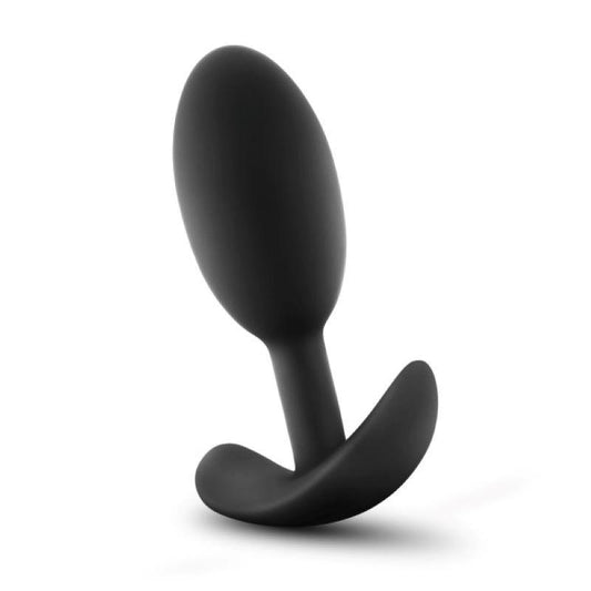 Anal Adventures Platinum - Silicone Vibra Slim Plug -Medium - UABDSM