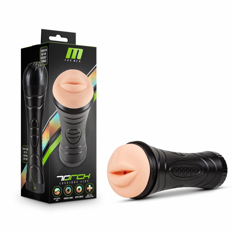 M For Men - The Torch Luscious Lips Masturbator - Mouth - UABDSM
