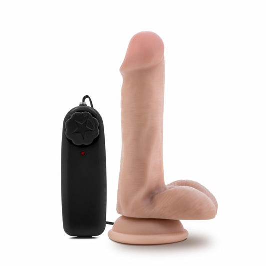 Dr. Skin - Dr. Rob Vibrator With Suction Cup 6 - Vanilla Dr. Skin - Dr. Rob Vibrator With Suction Cup 6 - Vanilla - UABDSM