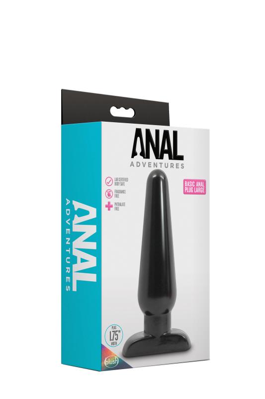 Anal Adventures - Basic Anal Plug - Large - UABDSM