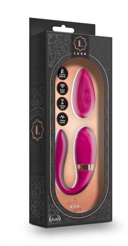 Lush Ava Couples Vibrator - Pink - UABDSM
