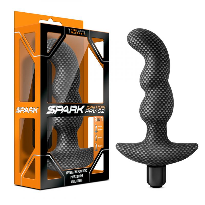 Spark Ignition - Prostate Stimulator Carbon Fiber P2 - UABDSM