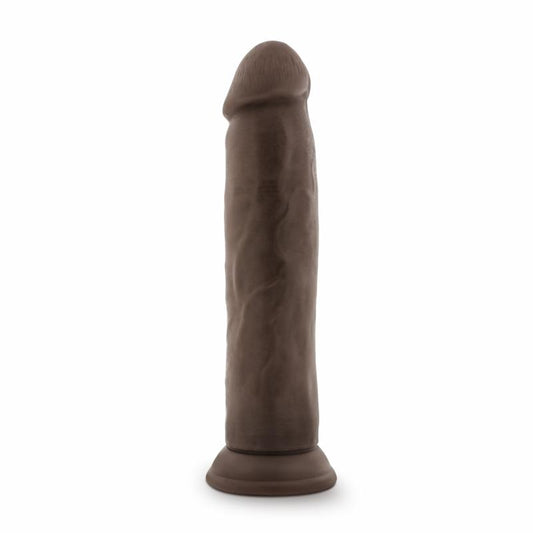 Dr. Skin - Realistic Dildo With Suction Cup 9.5 - Chocolate Dr. Skin - Realistic Dildo With Suction Cup 9.5 - Chocolate - UABDSM