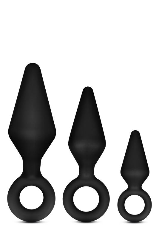Anal Adventures Platinum - Silicone Anal Plug Set Anal Adventures Platinum - Silicone Anal Plug Set - UABDSM