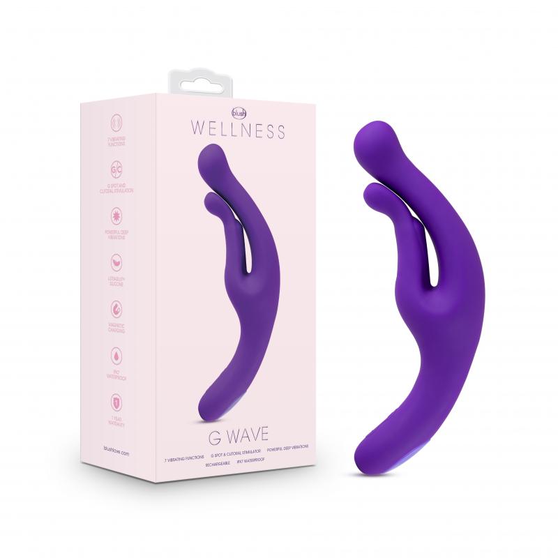 Wellness - G Wave Vibrator - Purple - UABDSM