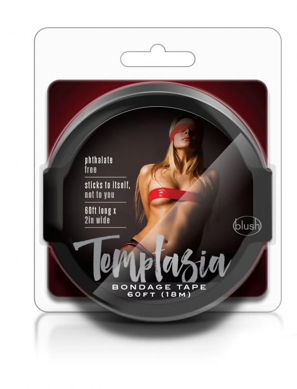 Temptasia - Black Bondage Tape - 18 Meters - UABDSM