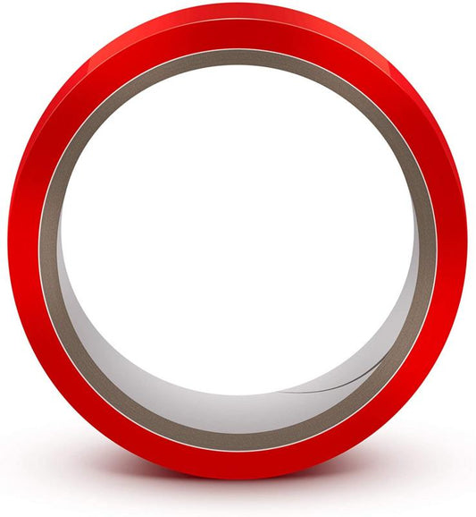 Temptasia - Bondage Tape - 60 Feet - Red - UABDSM