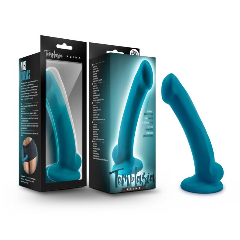 Temptasia - Reina Dildo - Teal - UABDSM