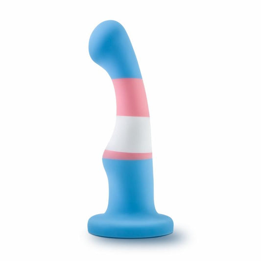 Avant - Pride Silicone Dildo With Suction Cup - True Blue Avant - Pride Silicone Dildo With Suction Cup - True Blue - UABDSM