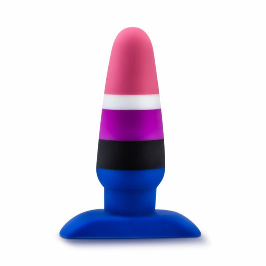 Avant - Pride Silicone Anal Plug - Fluid Avant - Pride Silicone Anal Plug - Fluid - UABDSM