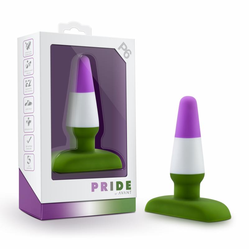 Avant - Pride Silicone Anal Plug - Beyond - UABDSM