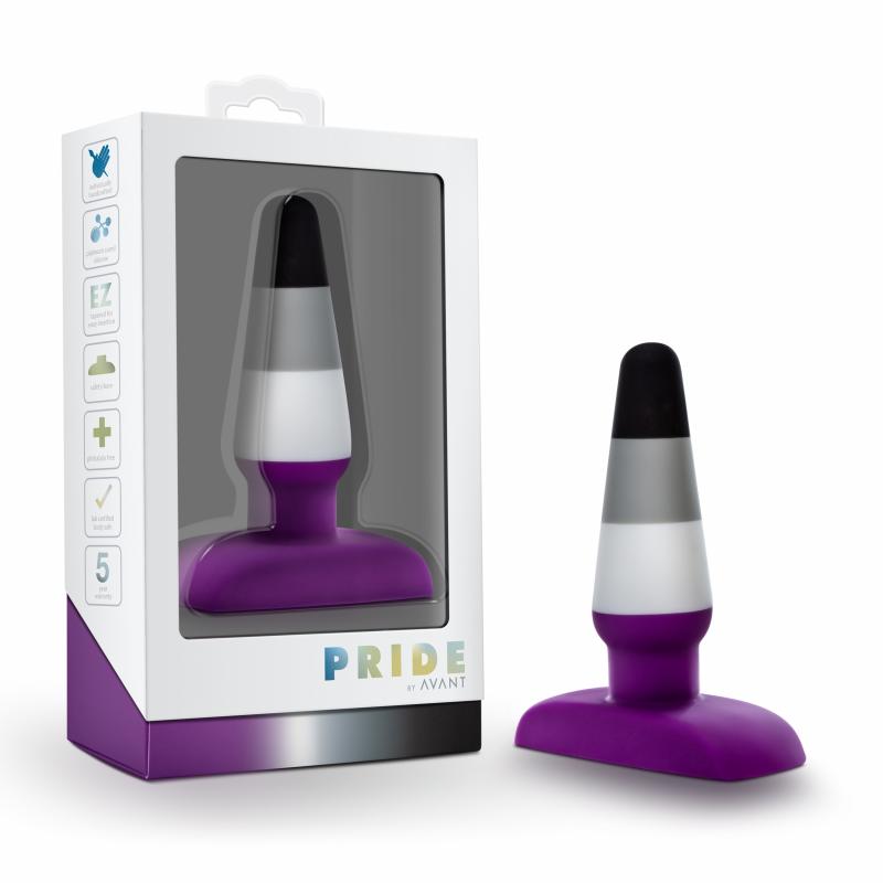 Avant - Pride Silicone Anal Plug - Ace - UABDSM