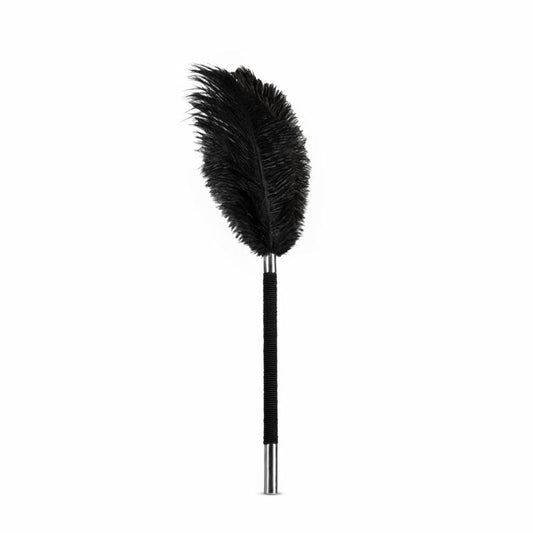 Noir - Soft Feather Tickler - Black Noir - Soft Feather Tickler - Black - UABDSM
