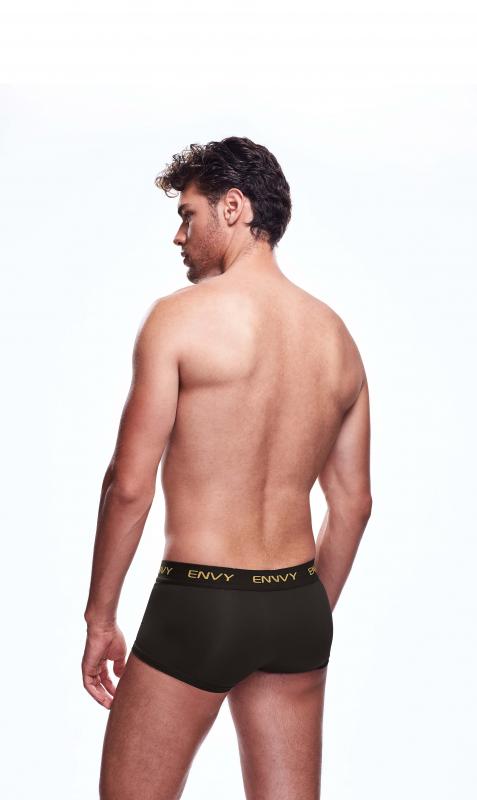 Envy Transparent Mens Shorts - Black - UABDSM