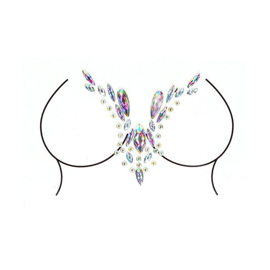 Le Desir Dazzling Deep-V Cleavage Bling Sticker Le Desir Dazzling Deep-V Cleavage Bling Sticker - UABDSM