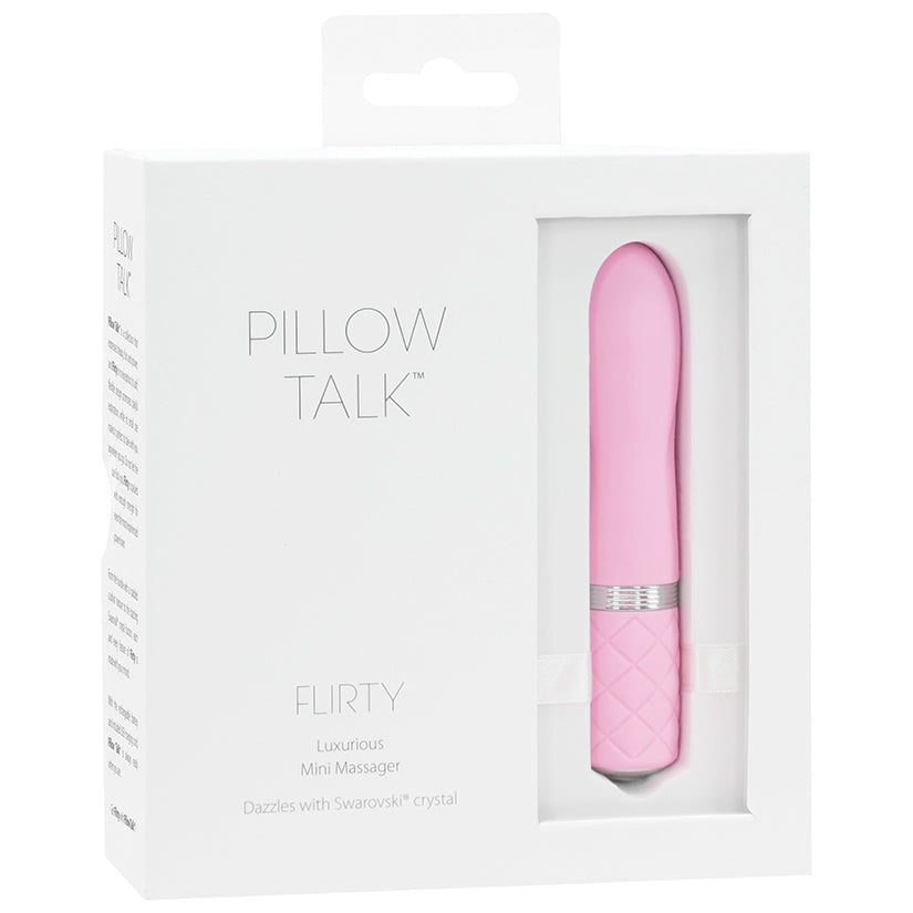 Pillow Talk Flirty Vibe With Swarovski Crystal - Pink - UABDSM
