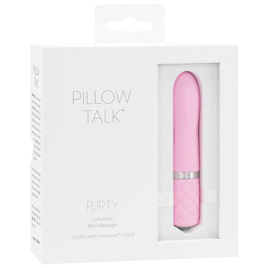 Pillow Talk Flirty Vibe With Swarovski Crystal - Pink Pillow Talk Flirty Vibe With Swarovski Crystal - Pink - UABDSM