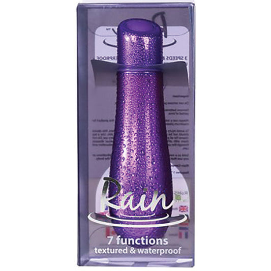 Rain Power Bullet 3textured 7 Function - Purple Rain Power Bullet 3textured 7 Function - Purple - UABDSM