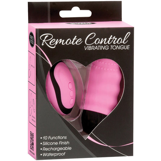 Remote Control Vibrating Tongue-Pink Remote Control Vibrating Tongue-Pink - UABDSM