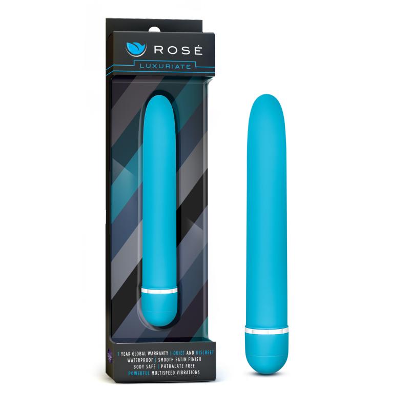 Rose - Luxuriate Vibrator - Blue - UABDSM