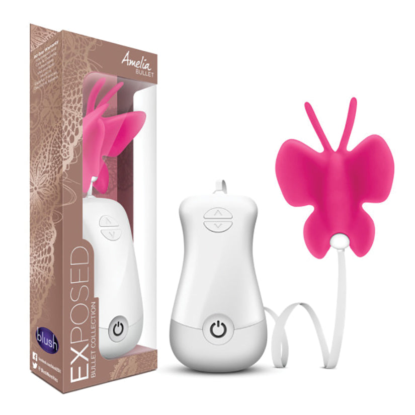 Exposed Amelia Butterfly-Raspberry - UABDSM