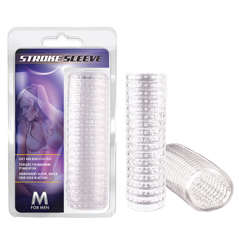 M For Men Stroke Sleeve-Clear - UABDSM