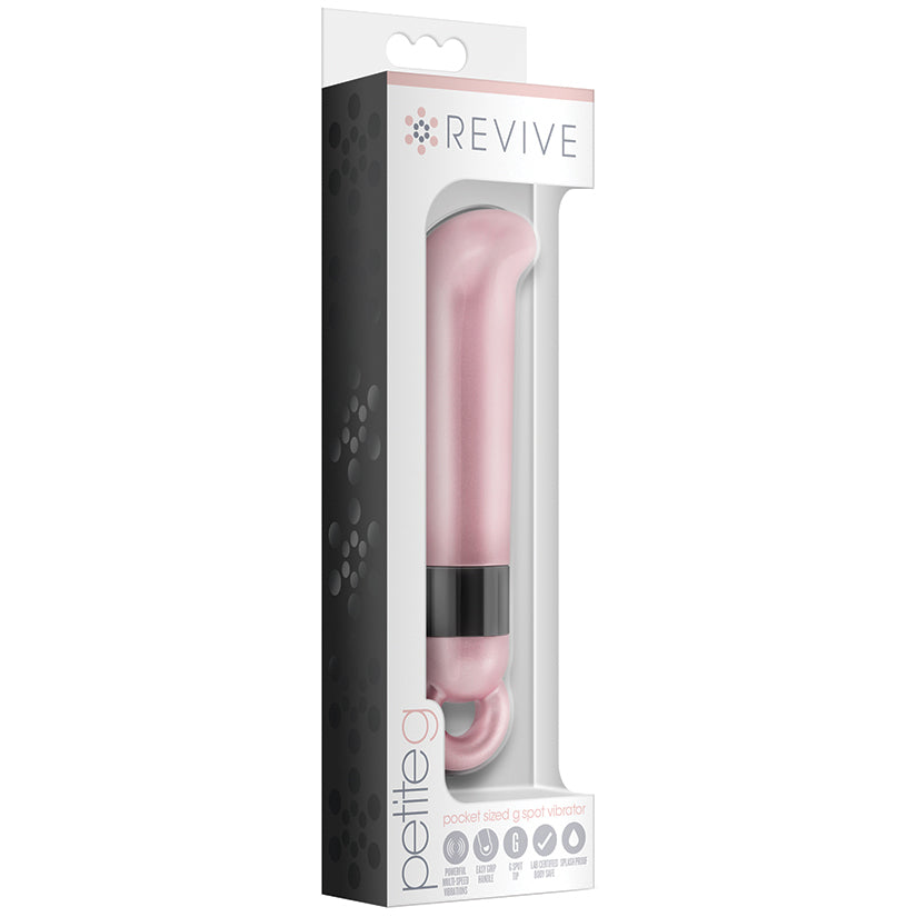 Revive Petite G - Pocket Sized G- Spot Vibrator - Rose Gold - UABDSM