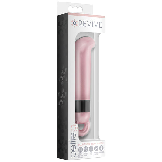 Revive Petite G - Pocket Sized G- Spot Vibrator - Rose Gold Revive Petite G - Pocket Sized G- Spot Vibrator - Rose Gold - UABDSM