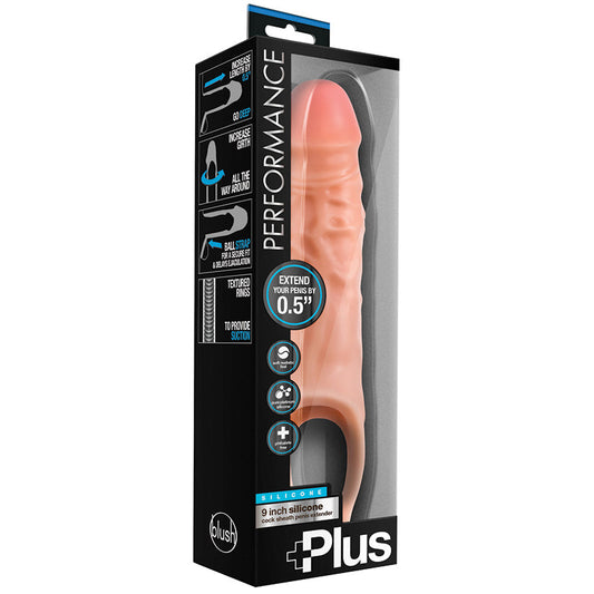 Performance Plus Sheath Penis Extender-Vanilla 9 Performance Plus Sheath Penis Extender-Vanilla 9 - UABDSM