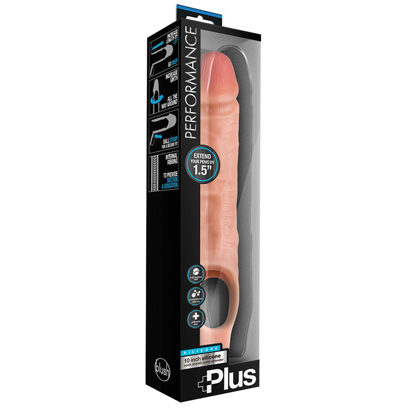 Performance Plus Sheath Penis Extender-Vanilla 10 - UABDSM