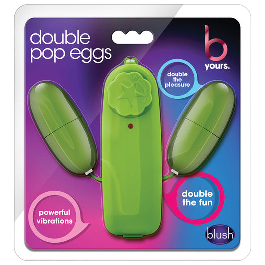 B Yours Double Pop Eggs - Lime B Yours Double Pop Eggs - Lime - UABDSM