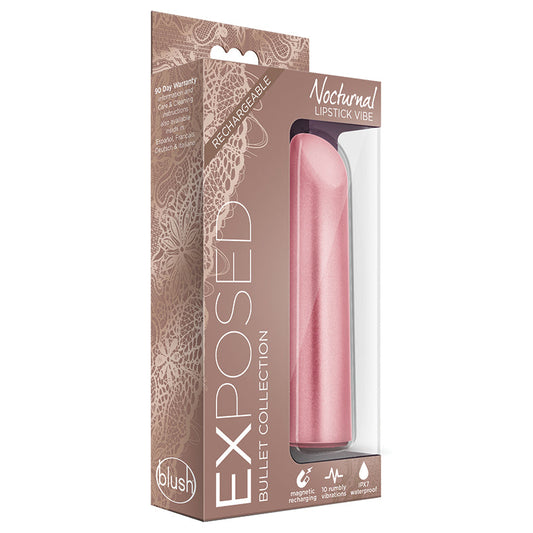 Exposed - Nocturnal - Rechargeable Lipstick Vibe - Dusty Rose Exposed - Nocturnal - Rechargeable Lipstick Vibe - Dusty Rose - UABDSM